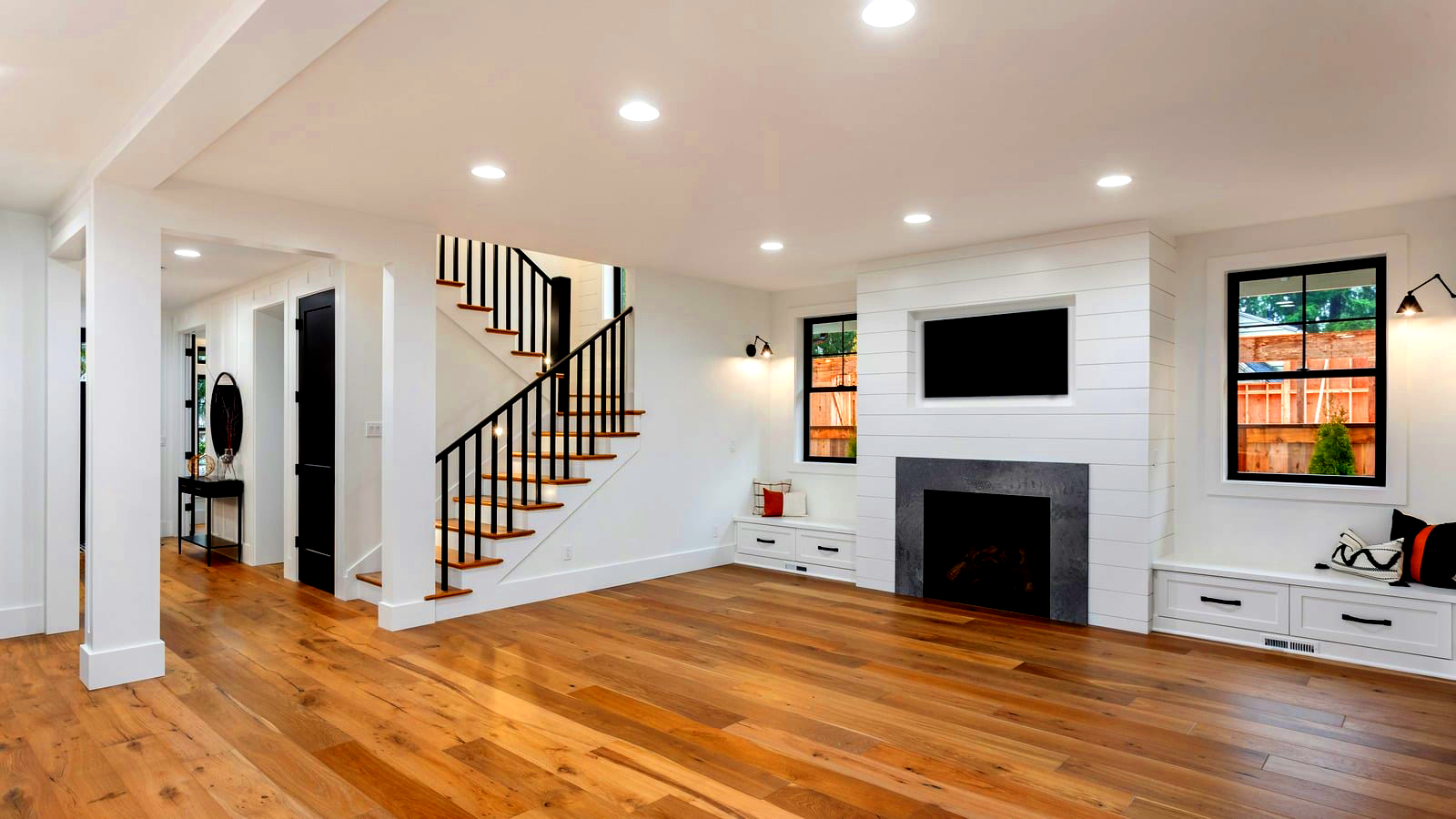 calgary electricians stauffer electric - living room